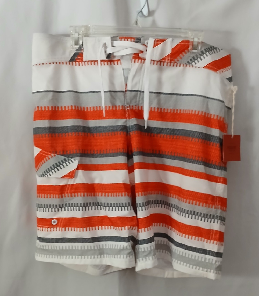 Men's Board Shorts Size 36" NWT Y2K Frat Hybrid Utility Retro Mesh Lining Cargo